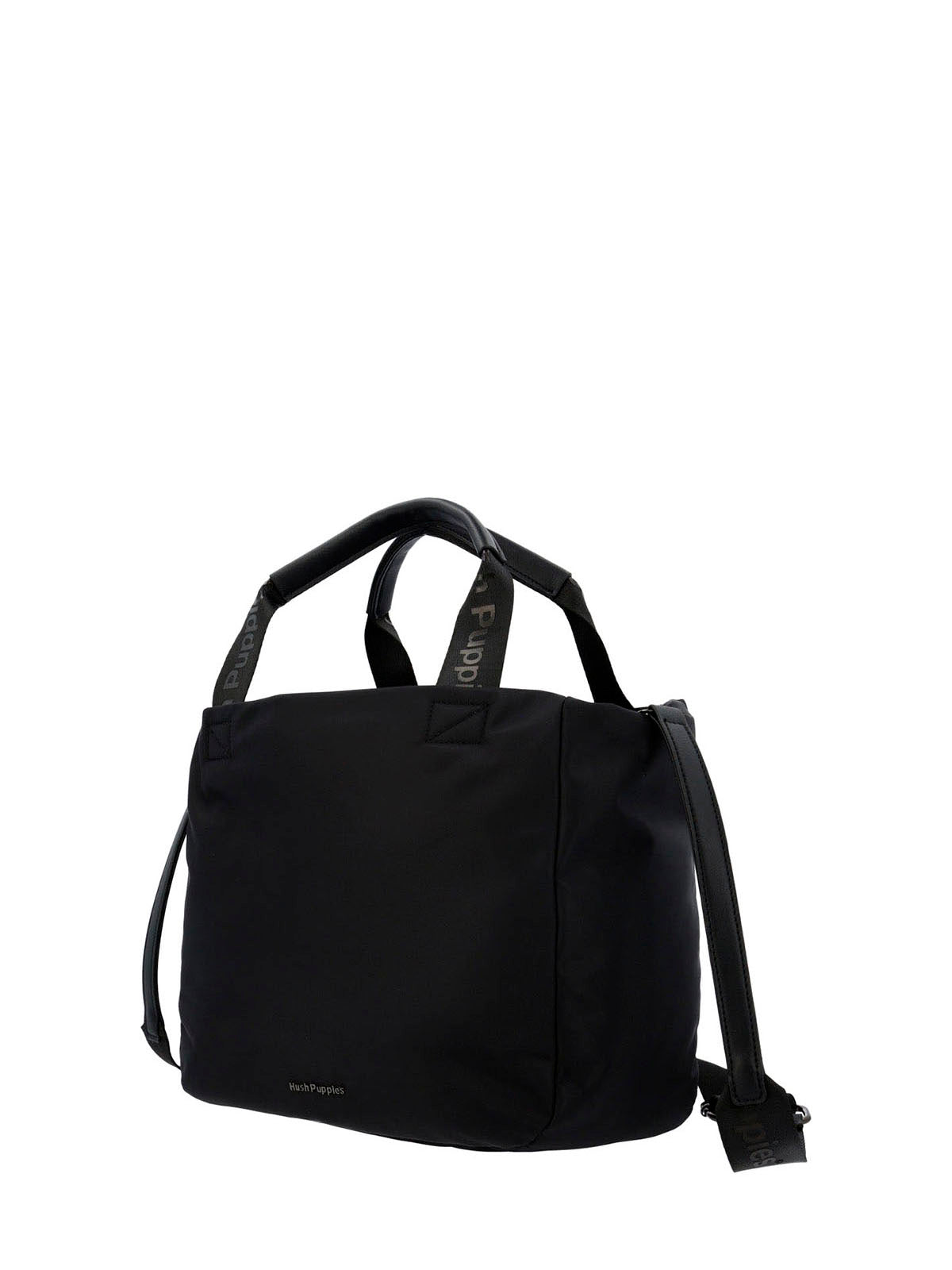 Cartera Poliéster Reciclado Mujer Royle Tote Negro Hush Puppies