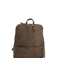 Mochila Ecocuero Mujer Danny Back Café Hush Puppies