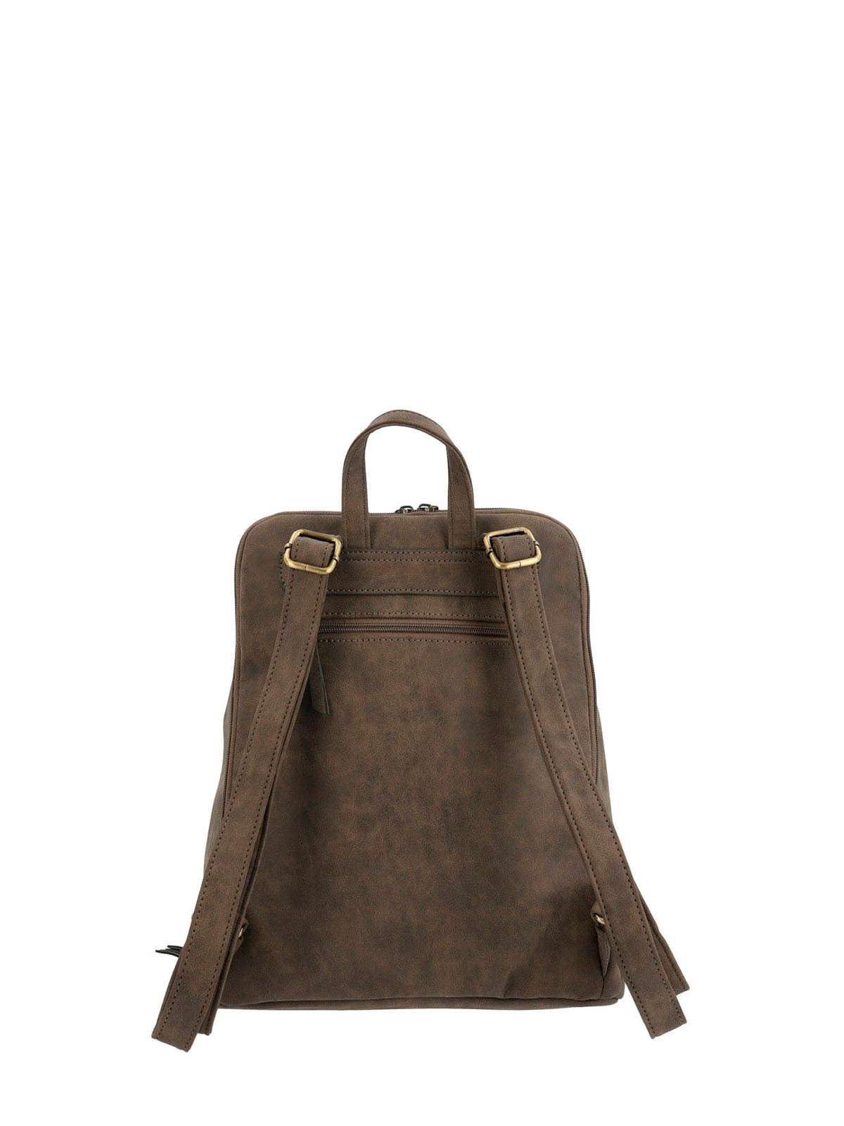 Mochila Ecocuero Mujer Danny Back Café Hush Puppies