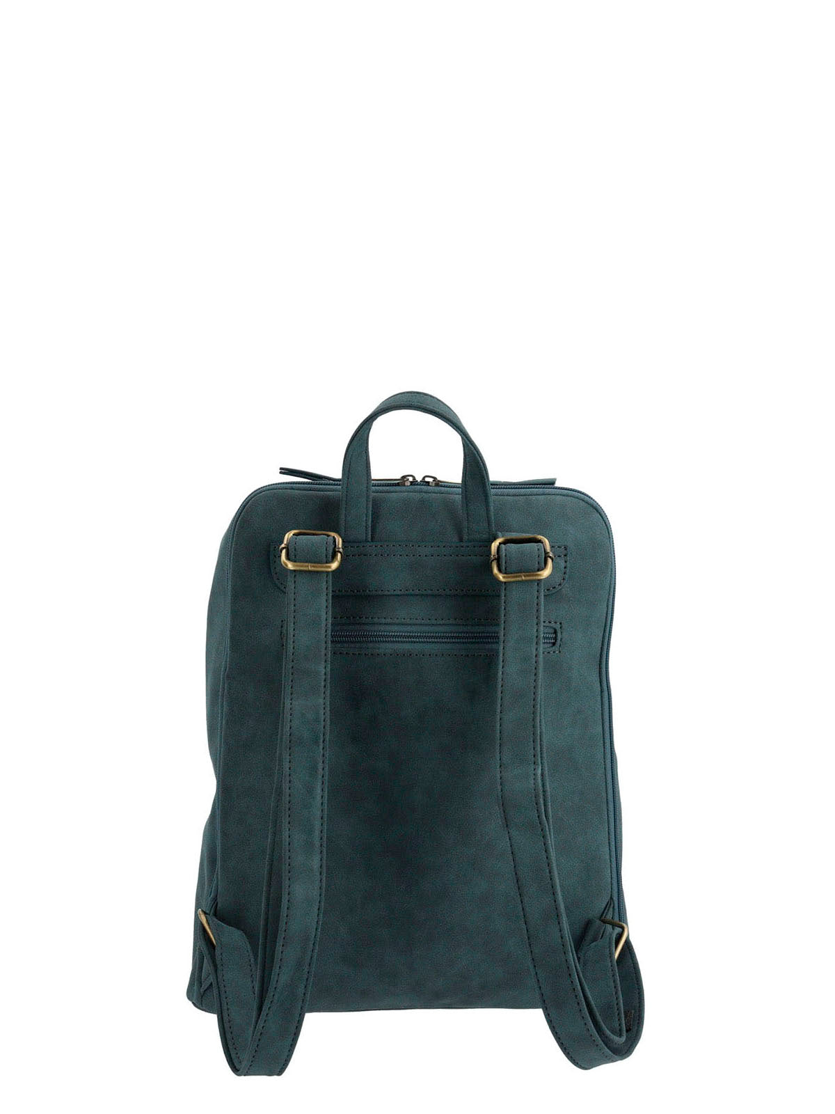 Mochila Ecocuero Mujer Danny Back Azul Hush Puppies