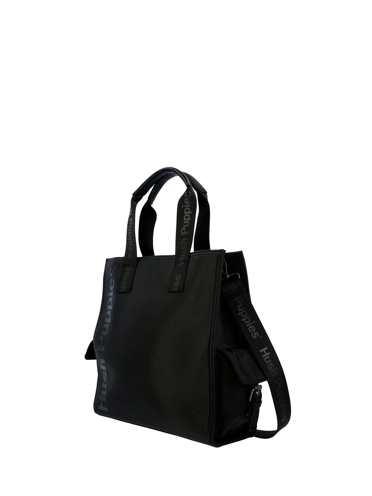 Cartera Ecocuero Mujer Hartley Bag Negro Hush Puppies