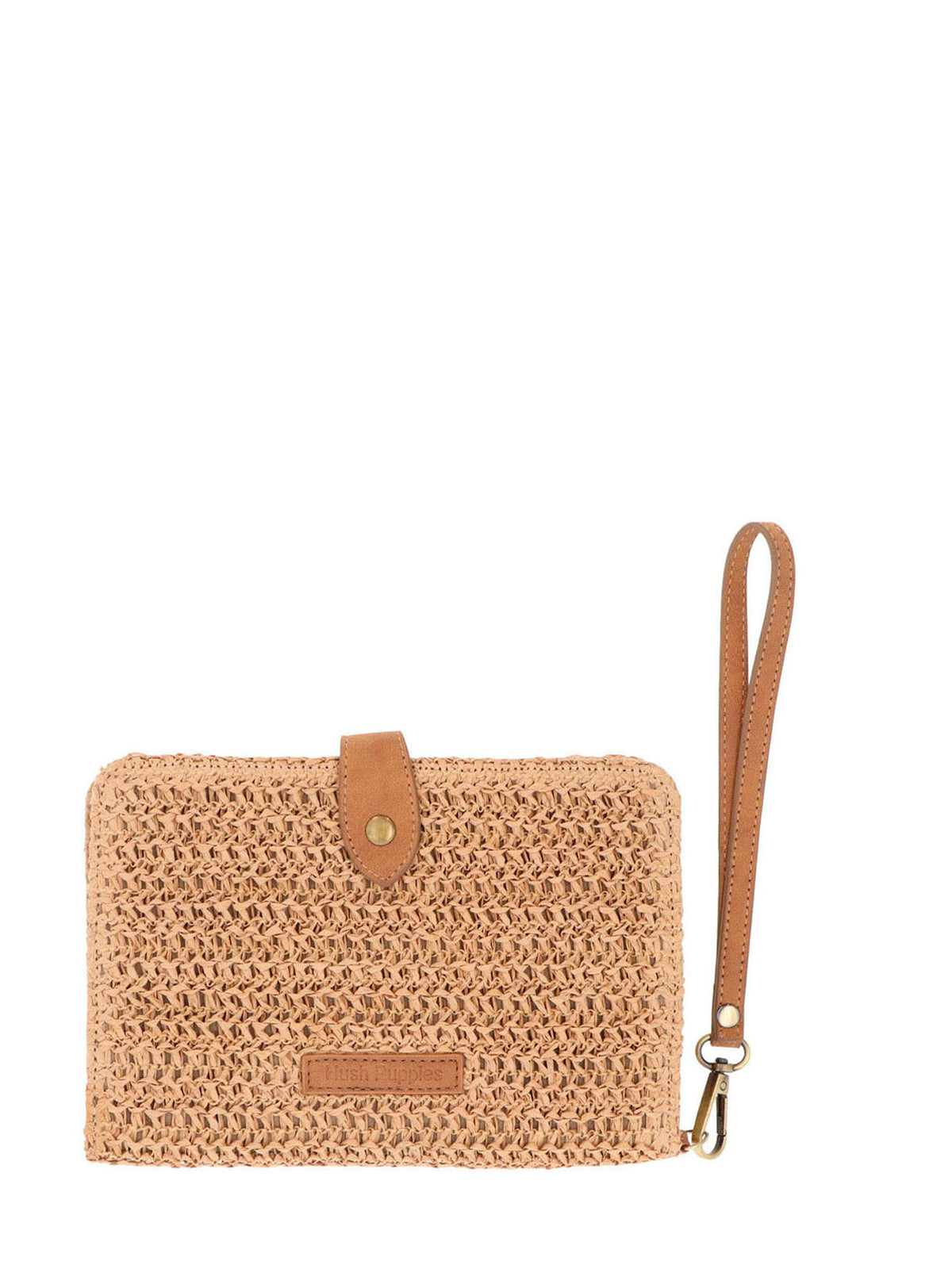Billetera Ecocuero Mujer Yang Wallet Beige/Crudo Hush Puppies