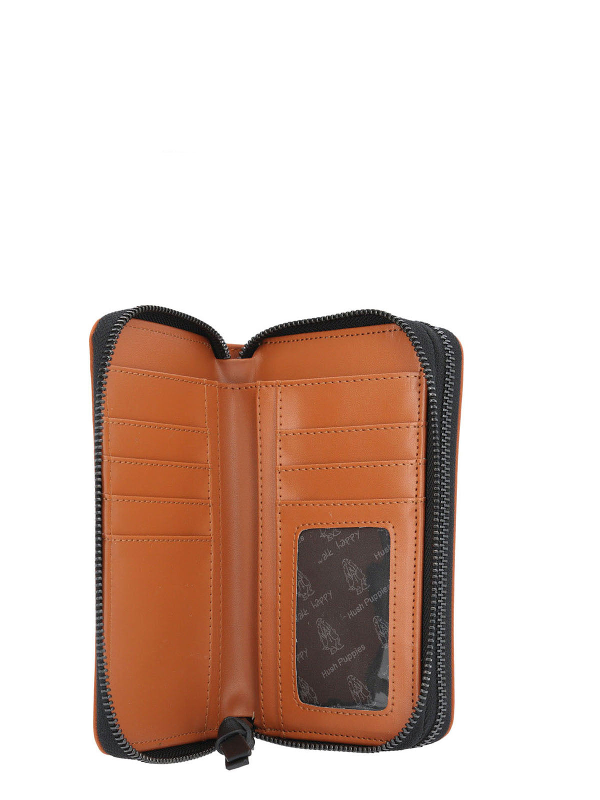Billetera Ecocuero Mujer Harris Wallet Naranjo Hush Puppies
