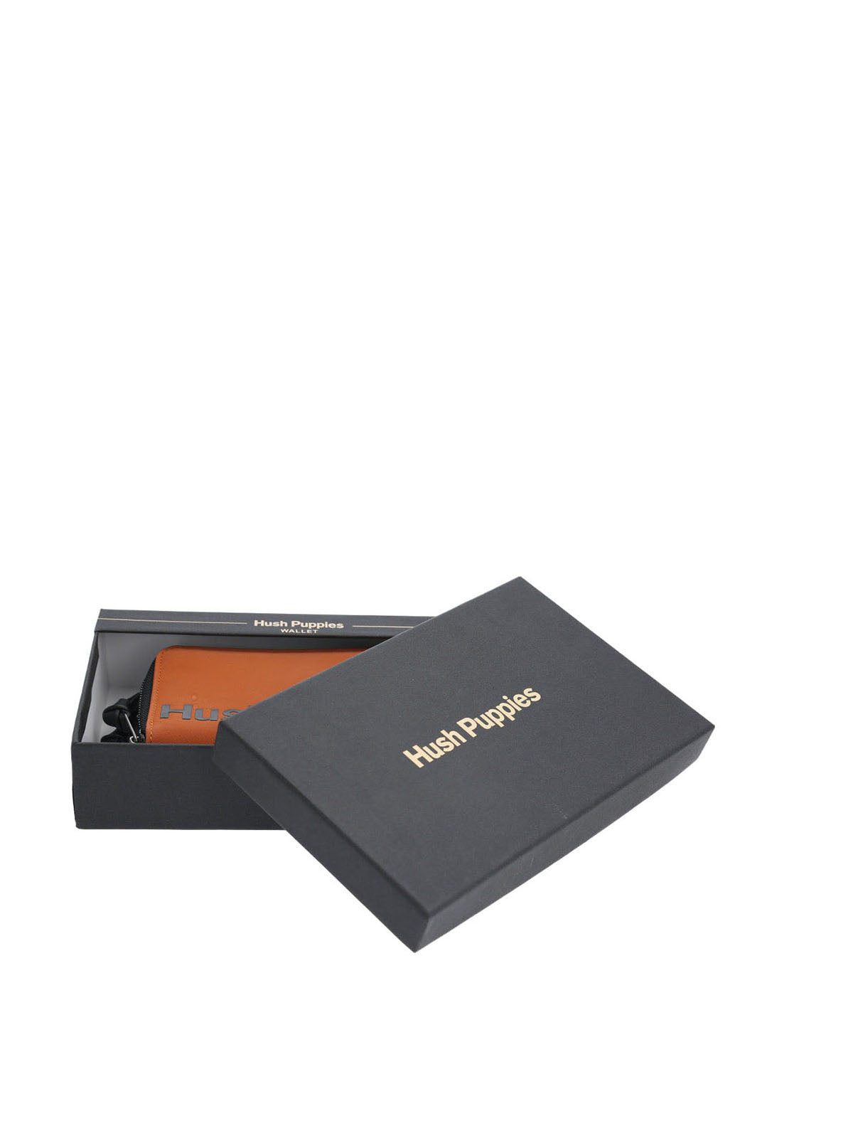 Billetera Ecocuero Mujer Harris Wallet Naranjo Hush Puppies