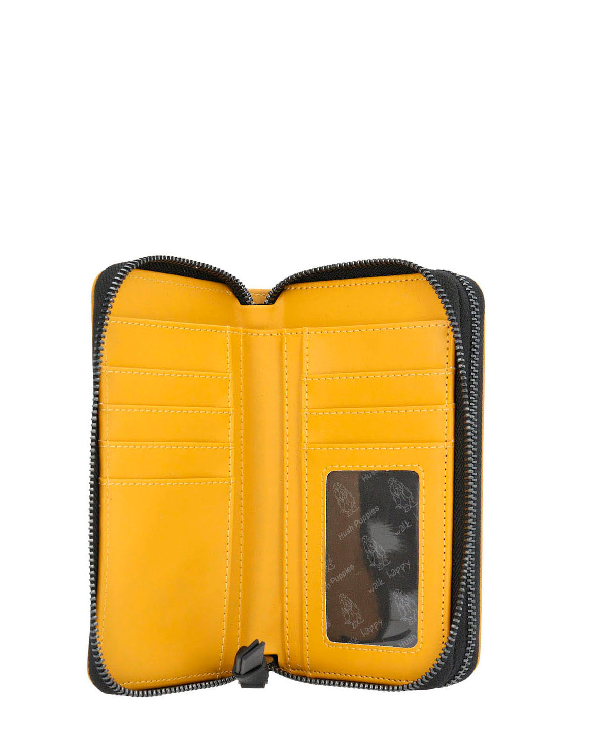 Billetera Ecocuero Mujer Harris Wallet Amarillo Hush Puppies