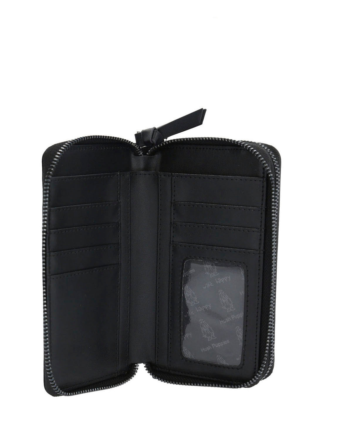 Billetera Ecocuero Mujer Harris Wallet Negro Hush Puppies