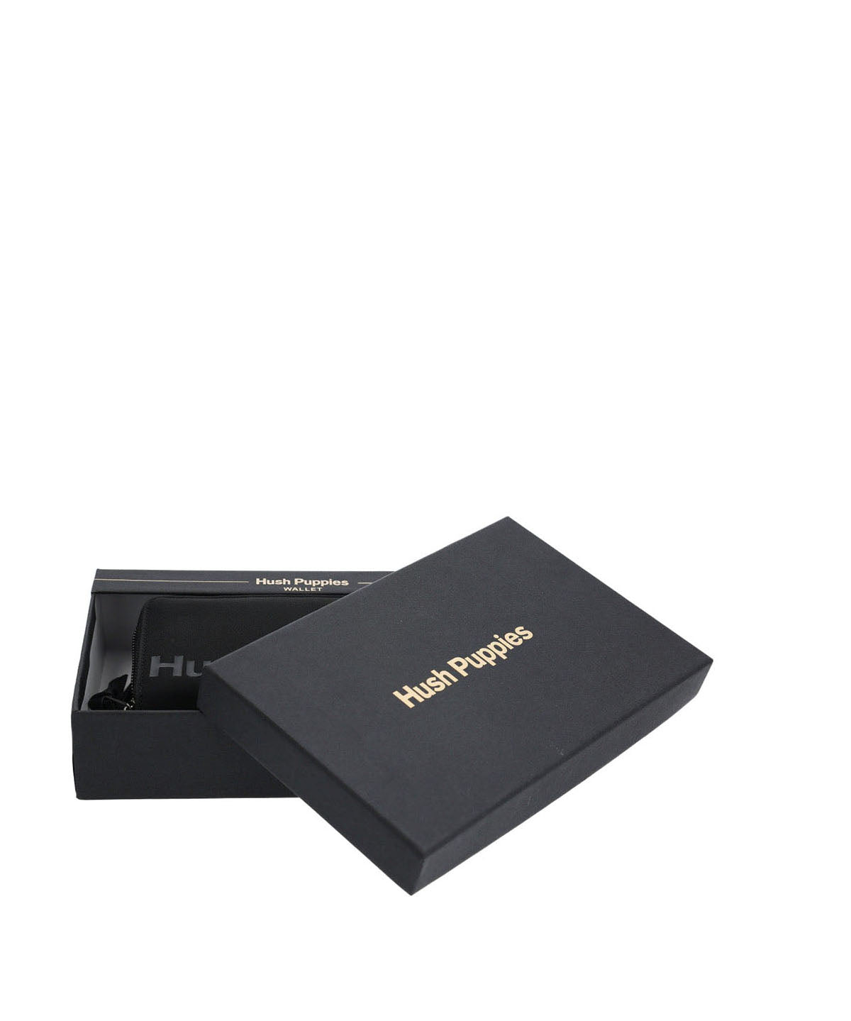Billetera Ecocuero Mujer Harris Wallet Negro Hush Puppies