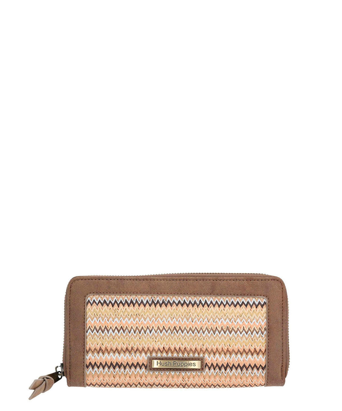Billetera Ecocuero Mujer Yaari Wallet Café Hush Puppies