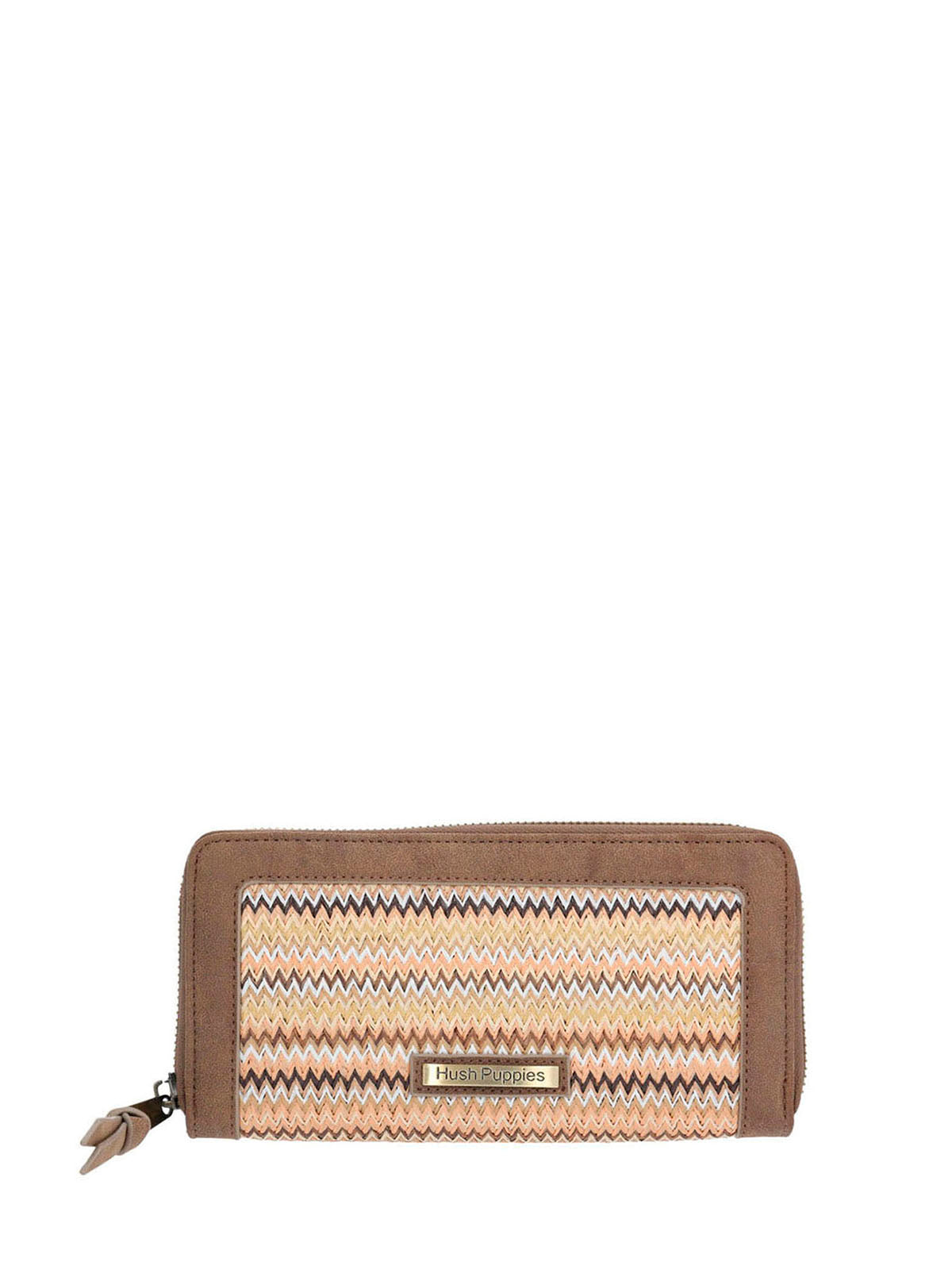 Billetera Ecocuero Mujer Yaari Wallet Café Hush Puppies