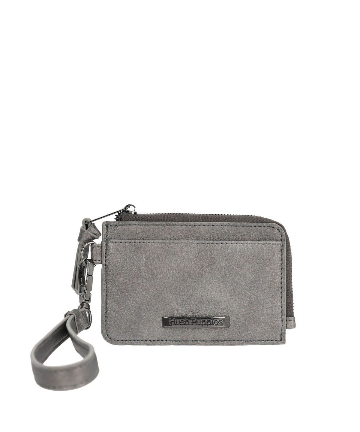 Tarjetero Ecocuero Mujer Metal Cardholder Metalizado Hush Puppies