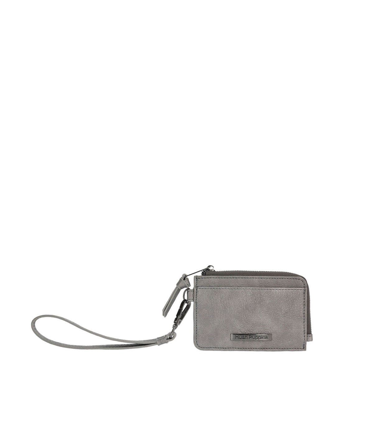 Tarjetero Ecocuero Mujer Metal Cardholder Metalizado Hush Puppies