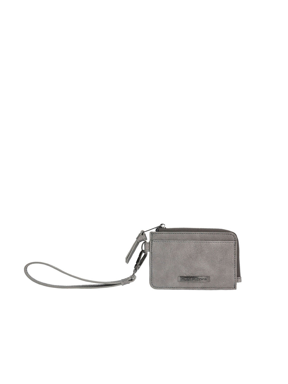 Tarjetero Ecocuero Mujer Metal Cardholder Metalizado Hush Puppies