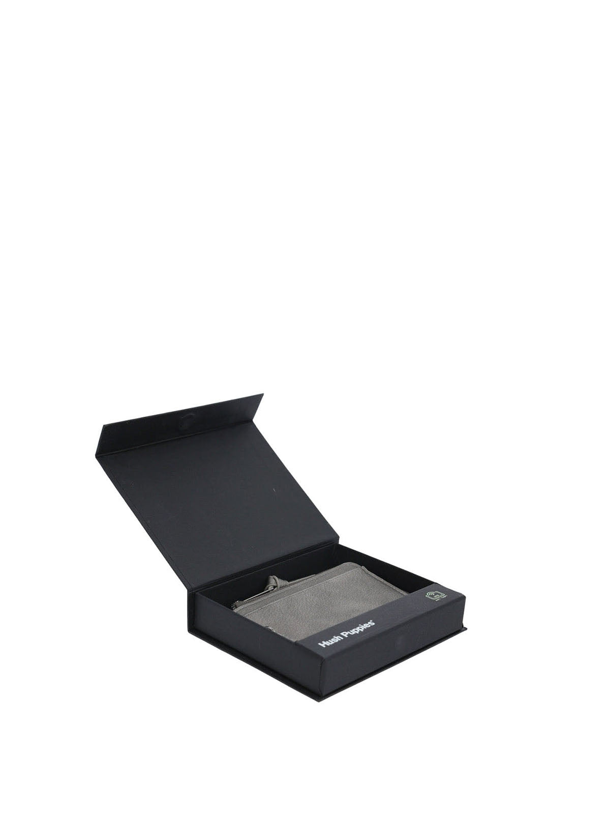 Tarjetero Ecocuero Mujer Metal Cardholder Metalizado Hush Puppies