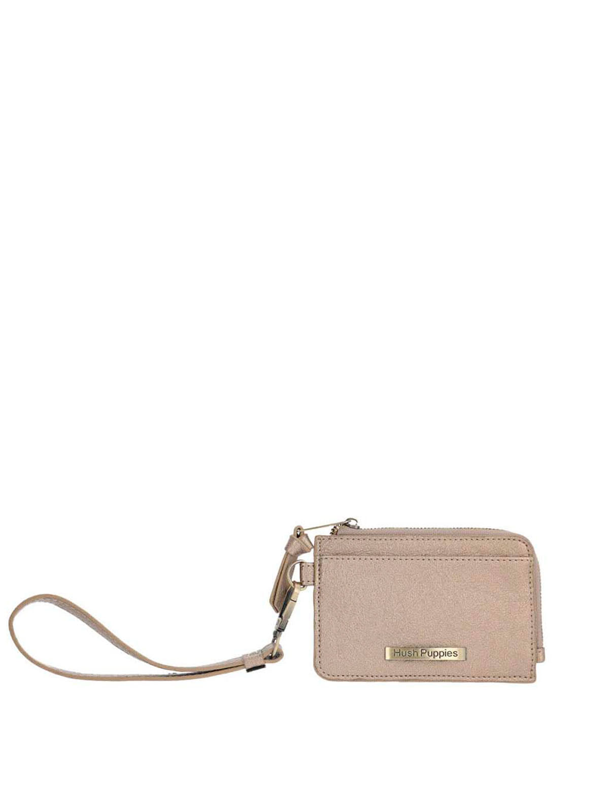 Tarjetero Ecocuero Mujer Metal Cardholder Metalizado Hush Puppies | Hush Puppies