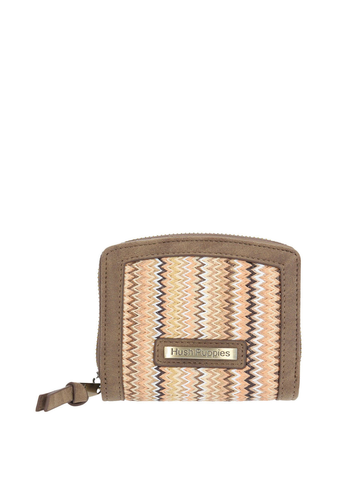 Billetera Ecocuero Mujer Yantii Wallet Café Hush Puppies