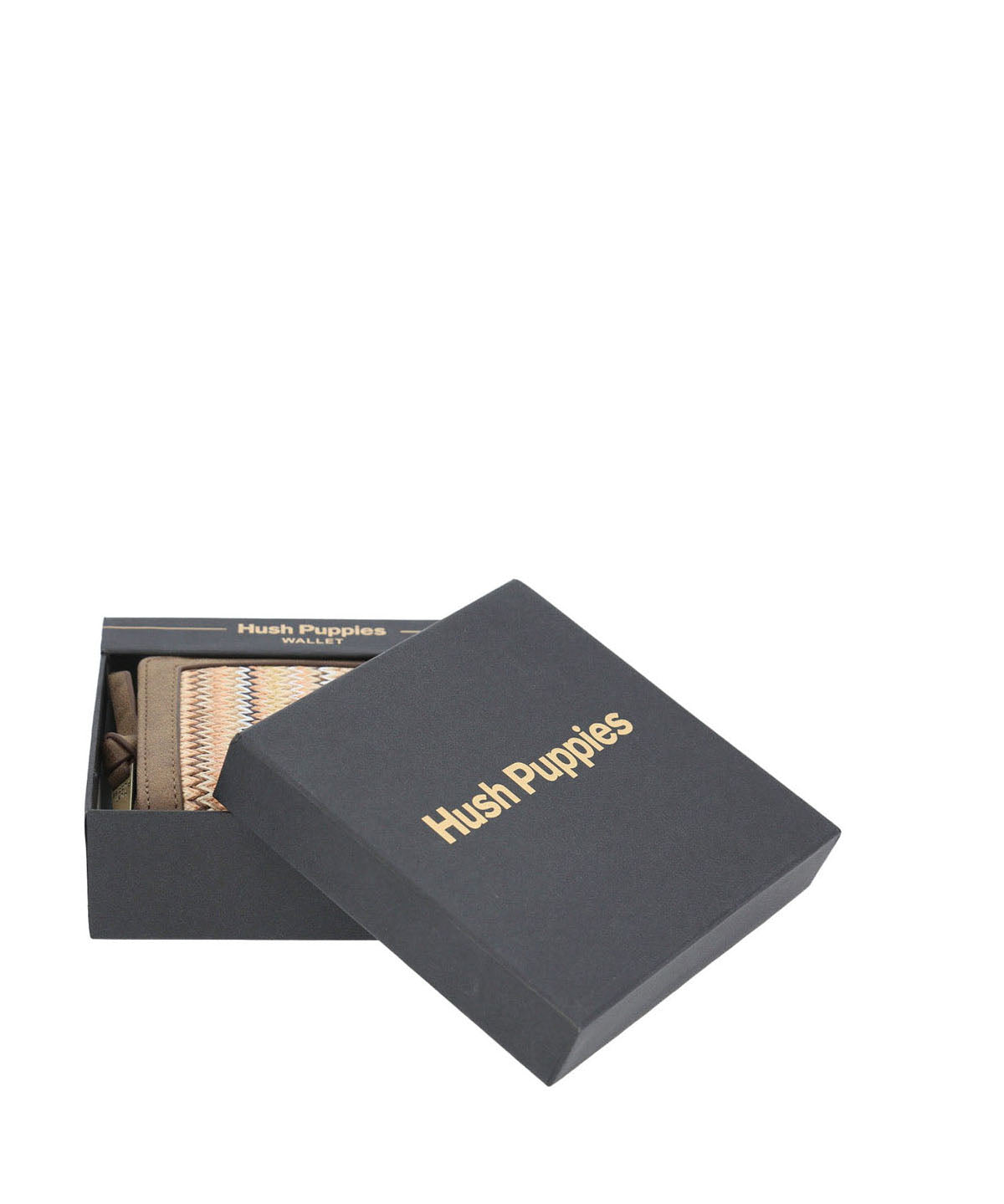 Billetera Ecocuero Mujer Yantii Wallet Café Hush Puppies