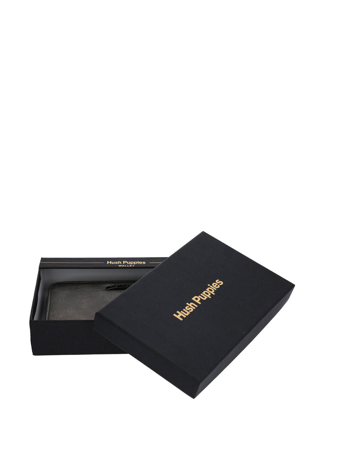 Billetera Ecocuero Mujer Metal Wallet Metalizado Hush Puppies
