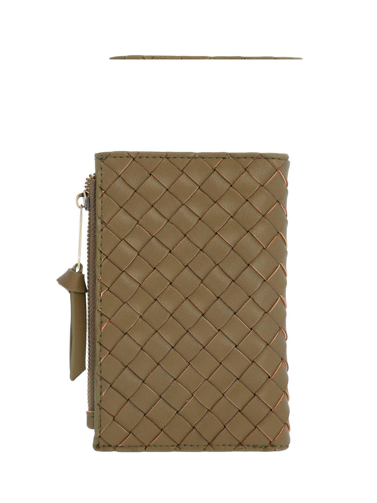 Billetera Ecocuero Mujer Brass Wallet Verde Hush Puppies
