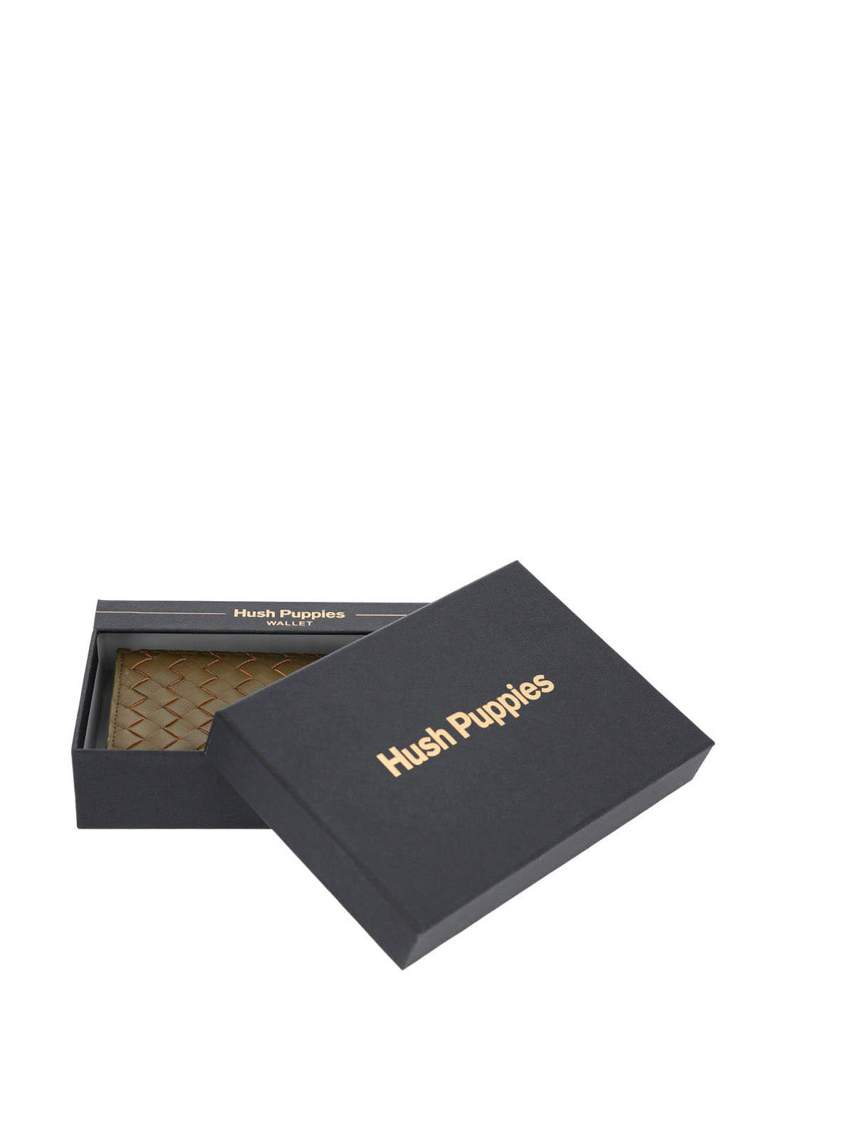 Billetera Ecocuero Mujer Brass Wallet Verde Hush Puppies