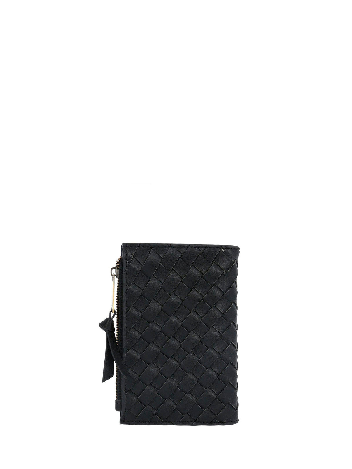 Billetera Ecocuero Mujer Brass Wallet Negro Hush Puppies