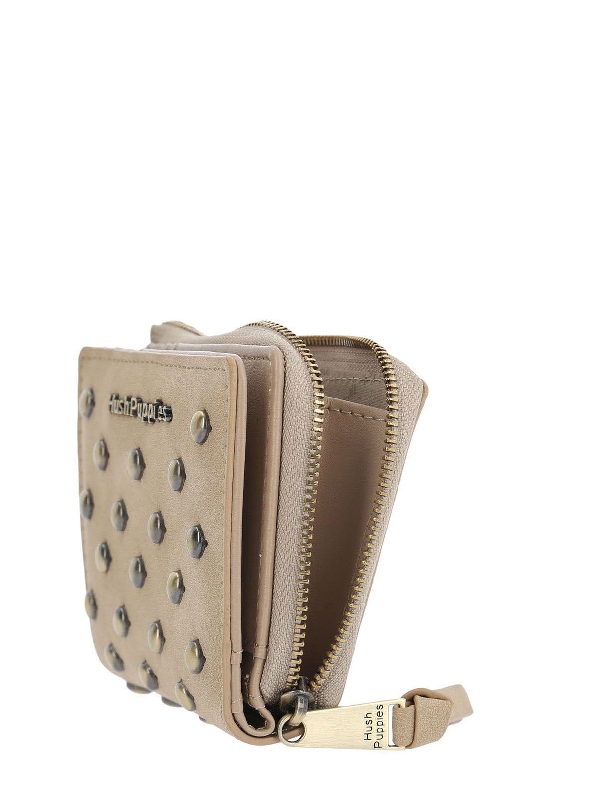 Billetera Ecocuero Mujer Taffy Wallet Café Hush Puppies