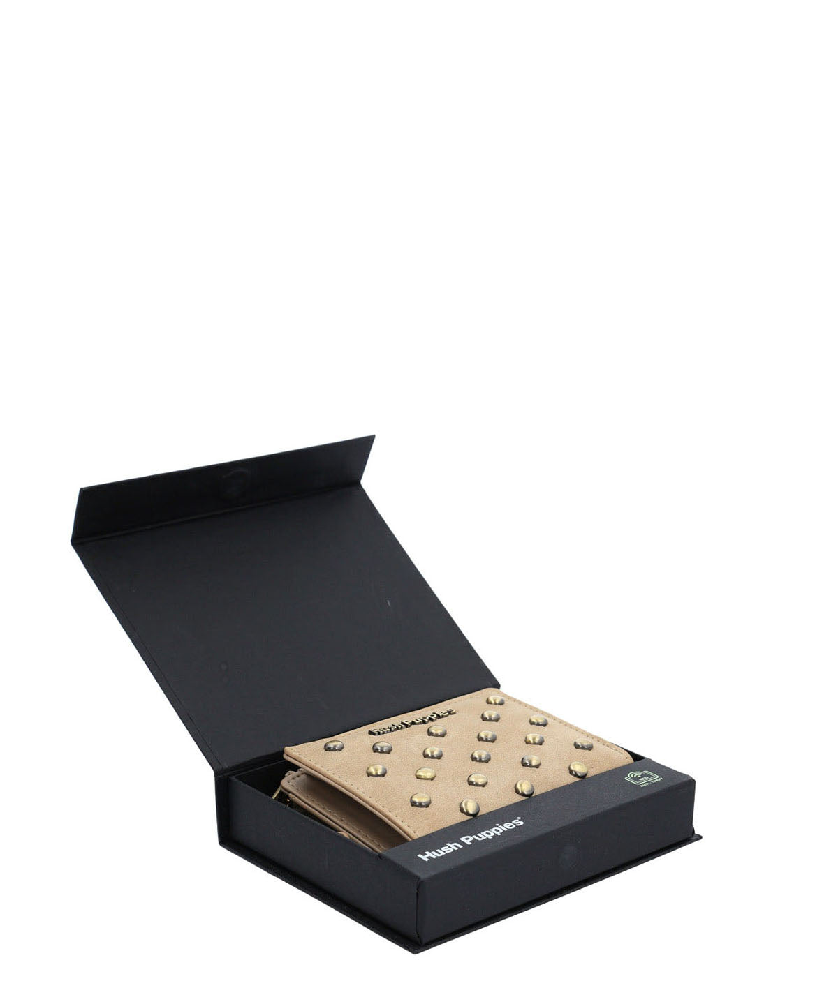 Billetera Ecocuero Mujer Taffy Wallet Café Hush Puppies