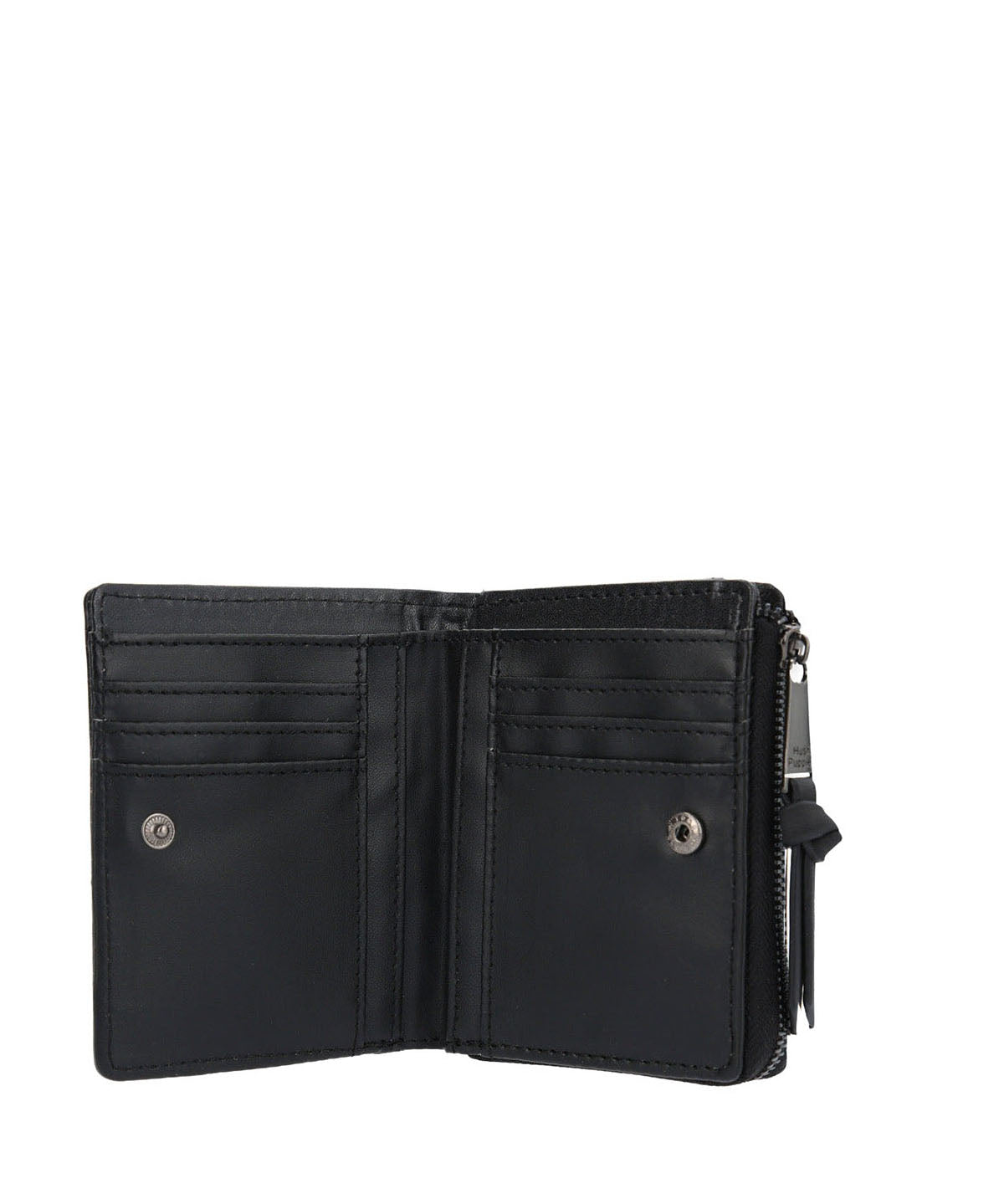 Billetera Ecocuero Mujer Taffy Wallet Negro Hush Puppies