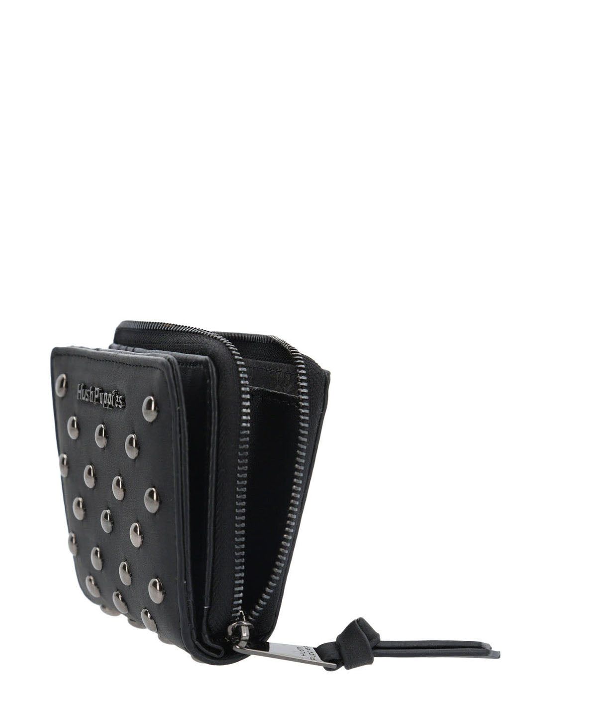 Billetera Ecocuero Mujer Taffy Wallet Negro Hush Puppies