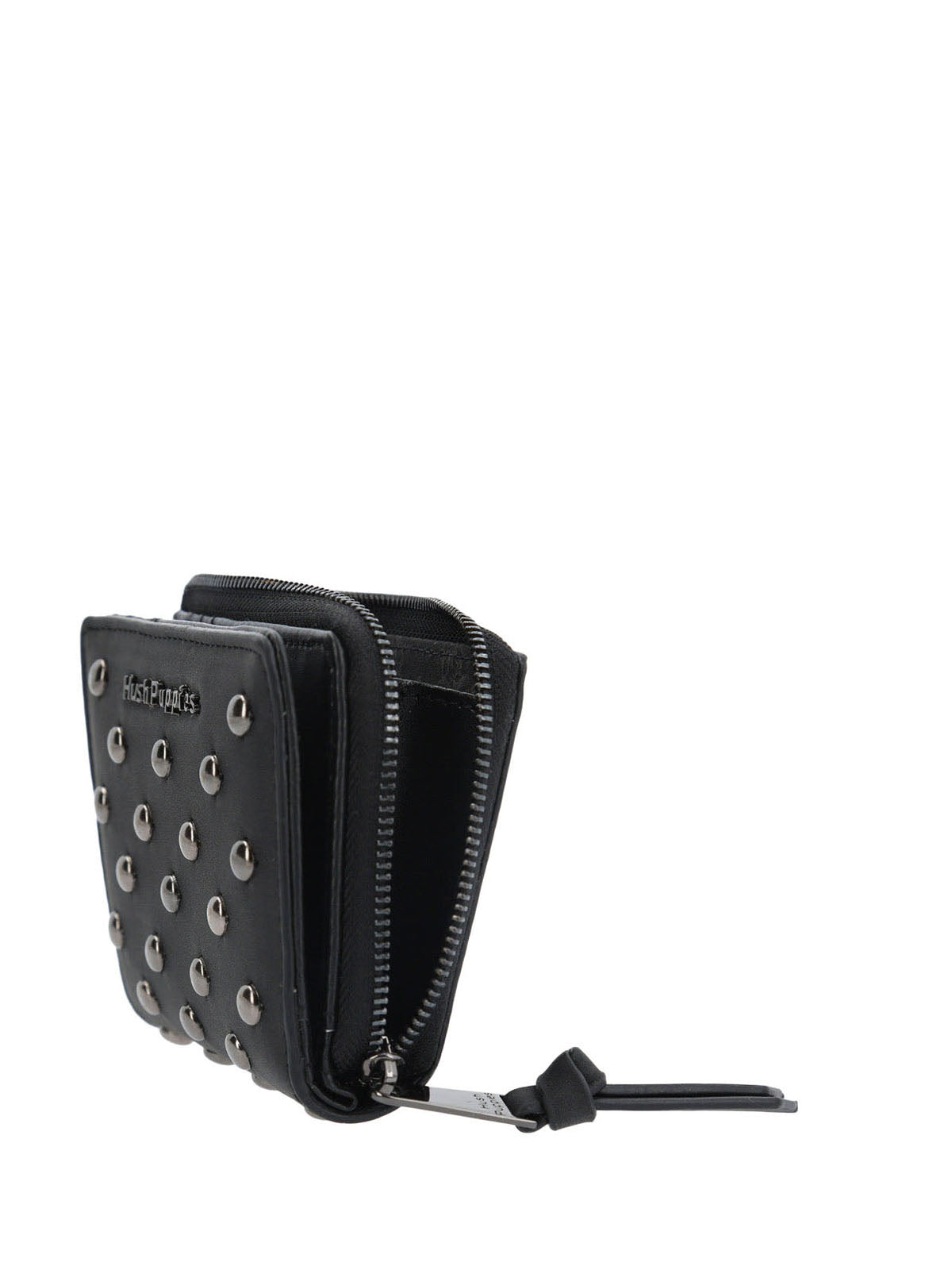 Billetera Ecocuero Mujer Taffy Wallet Negro Hush Puppies