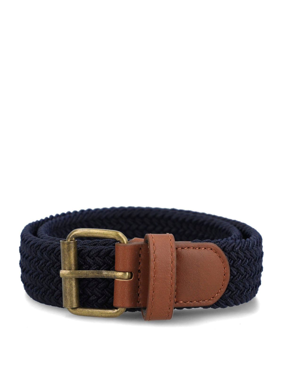 Cinturon Cuero Niño Hpk Fletcher Azul Hush Puppies