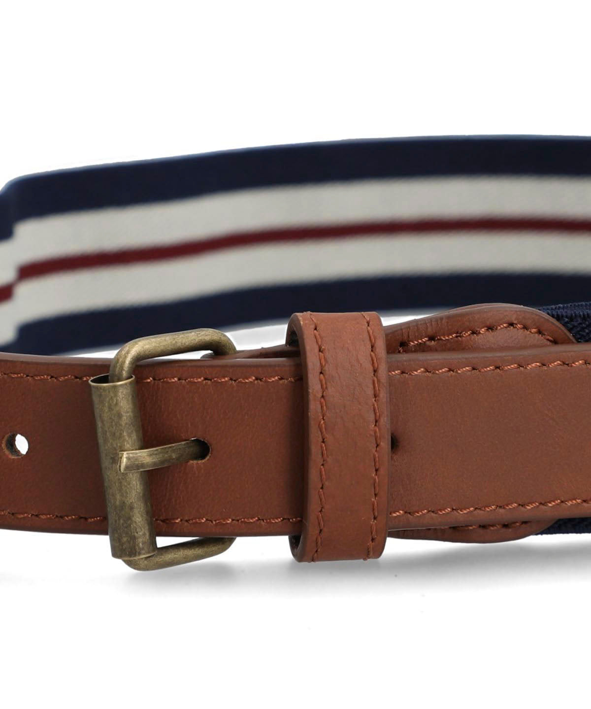 Cinturon Cuero Niño Hpk Felix Azul Hush Puppies