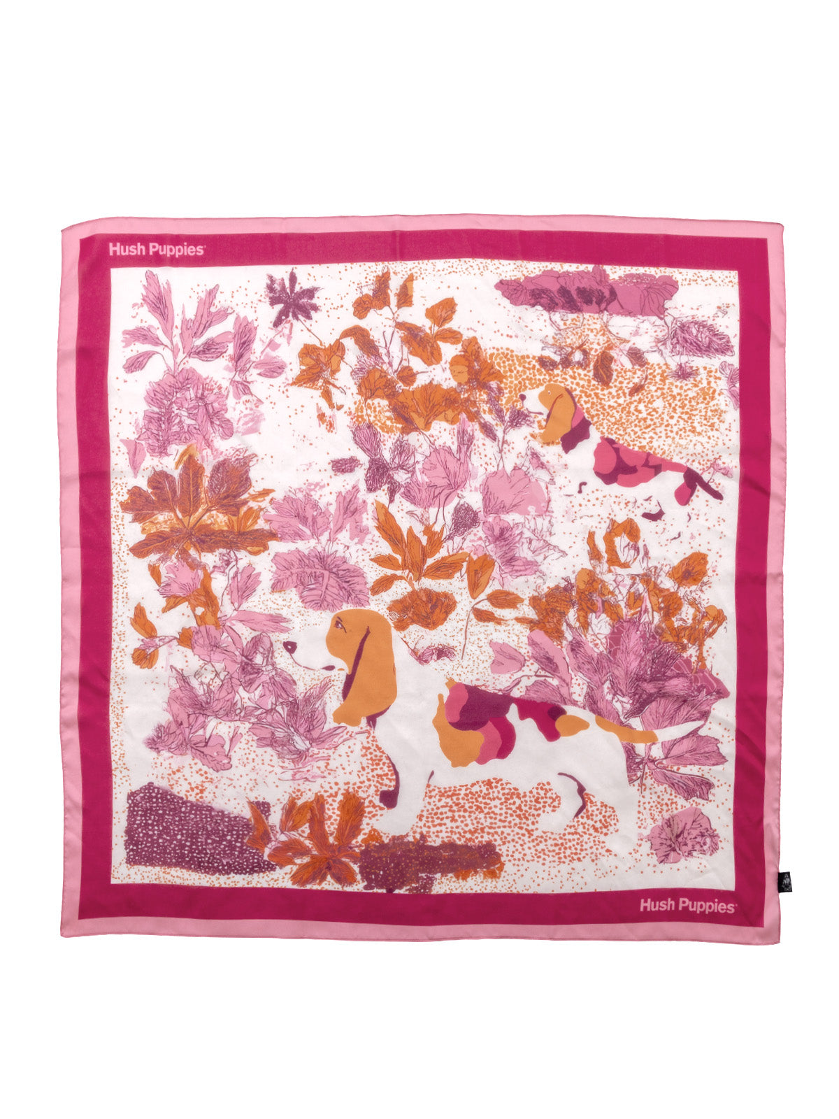 Pañuelo Mujer Hp Scarf Basset Multicolor Hush Puppies