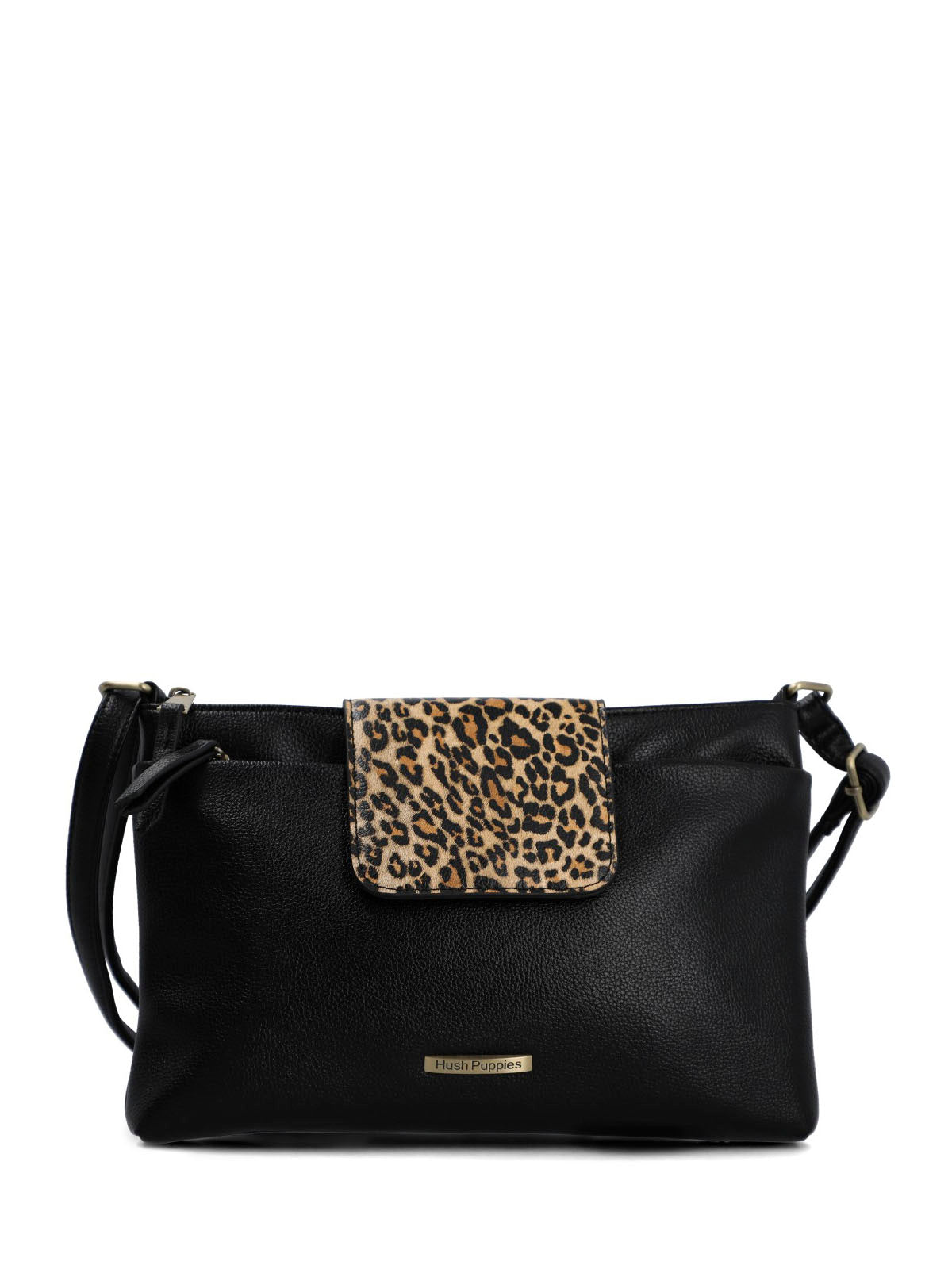 Cartera Ecocuero Mujer Leonie Bag Negro Hush Puppies