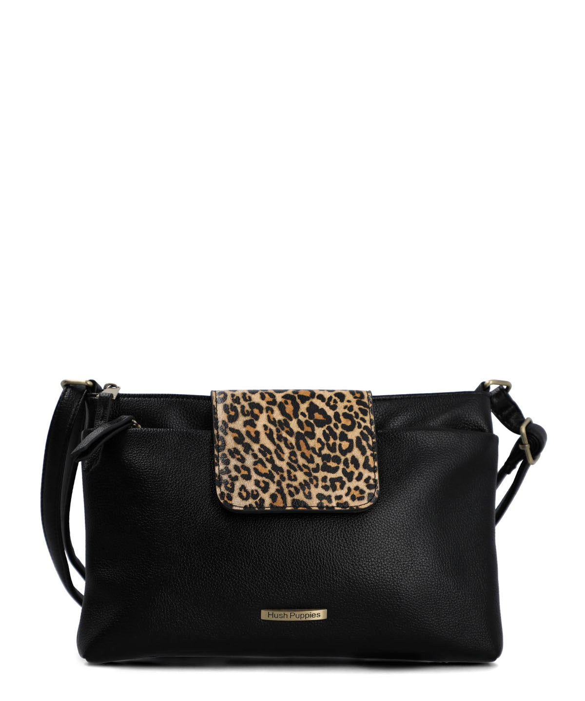 Cartera Ecocuero Mujer Leonie Bag Negro Hush Puppies