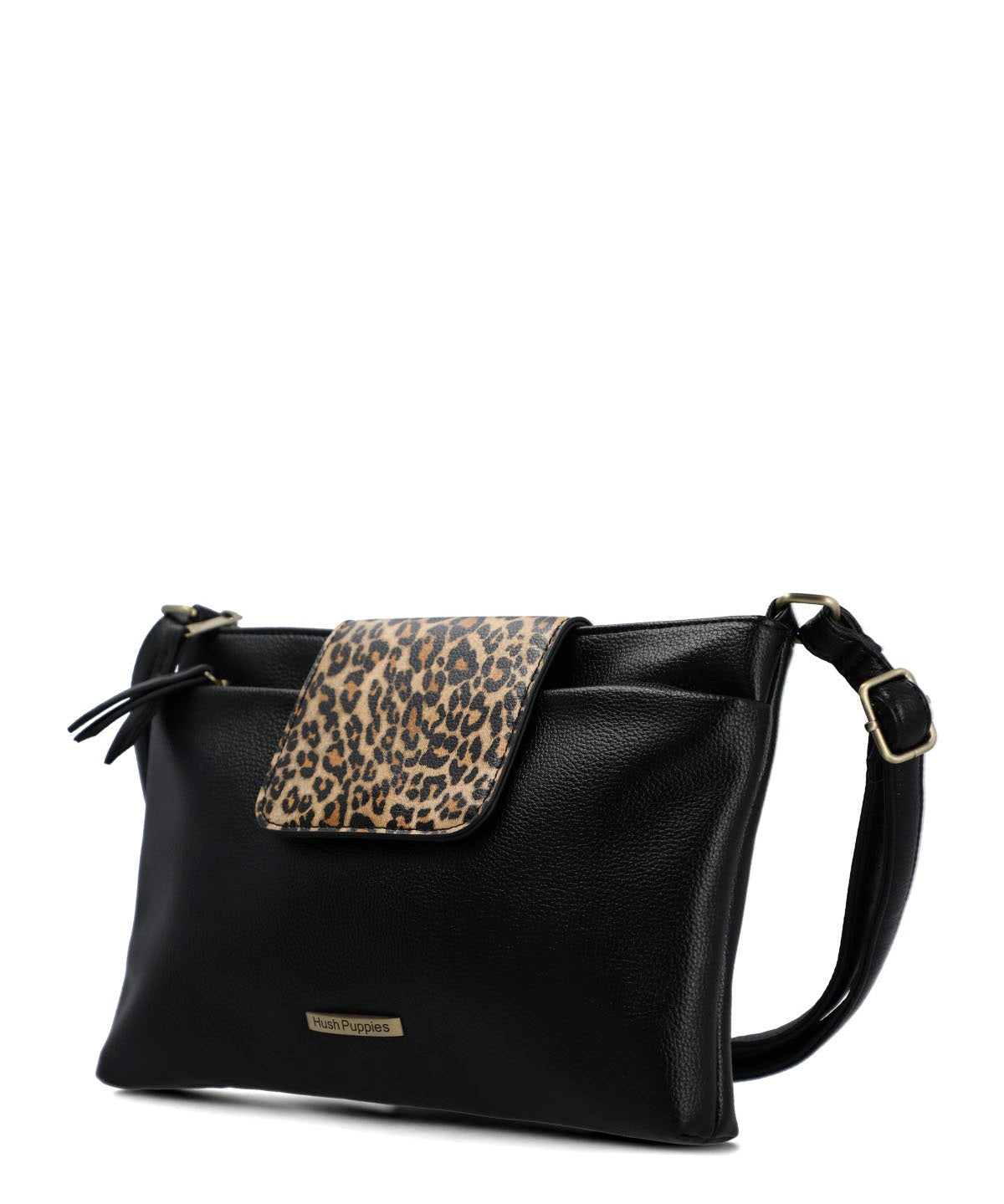 Cartera Ecocuero Mujer Leonie Bag Negro Hush Puppies