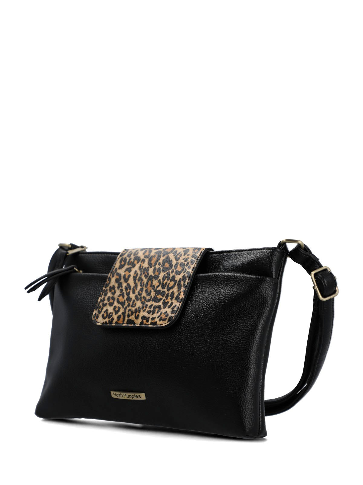 Cartera Ecocuero Mujer Leonie Bag Negro Hush Puppies