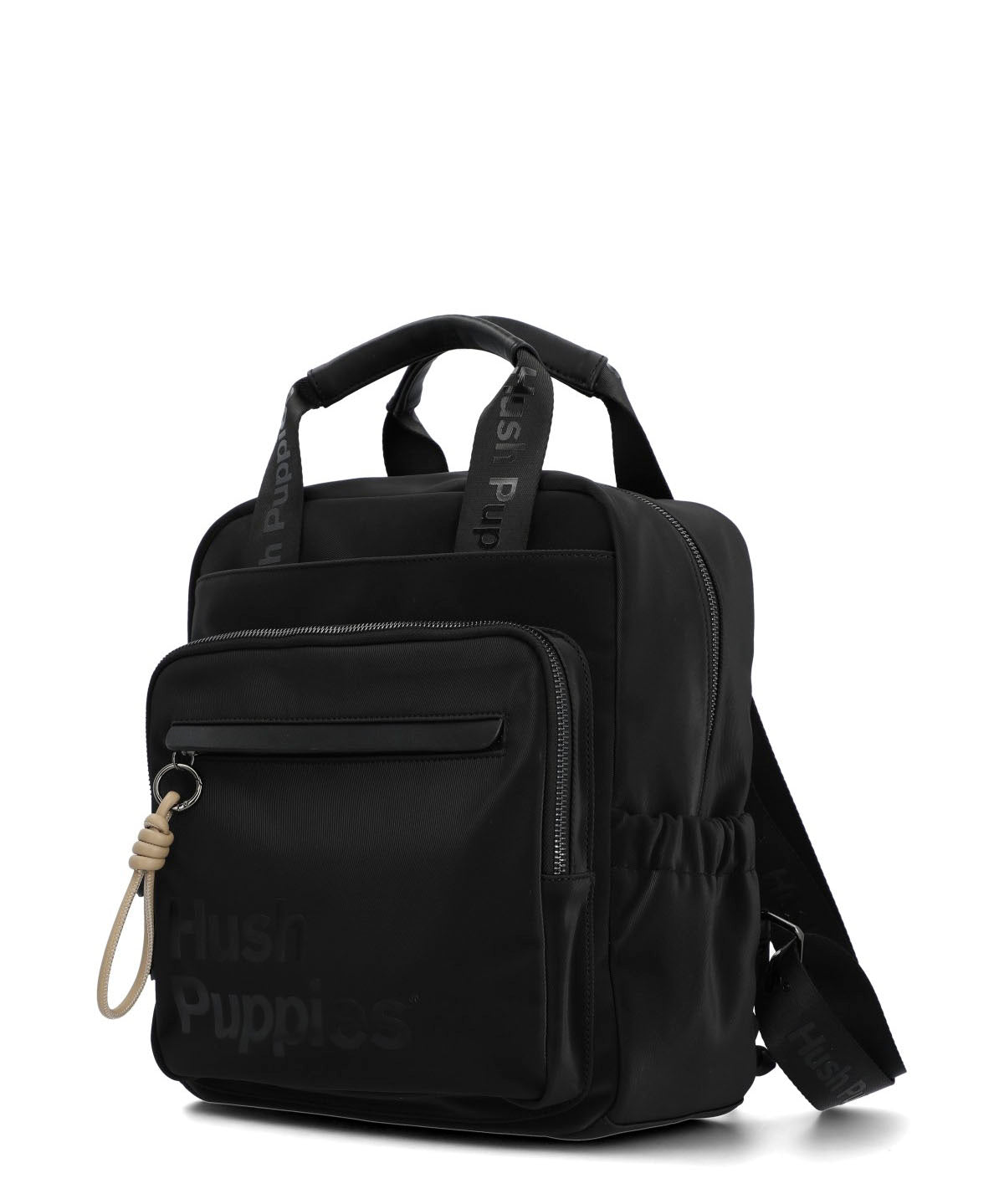 Mochila Mujer Harley Back Negro Hush Puppies