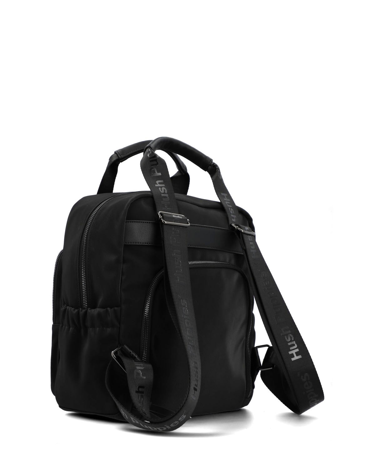 Mochila Mujer Harley Back Negro Hush Puppies