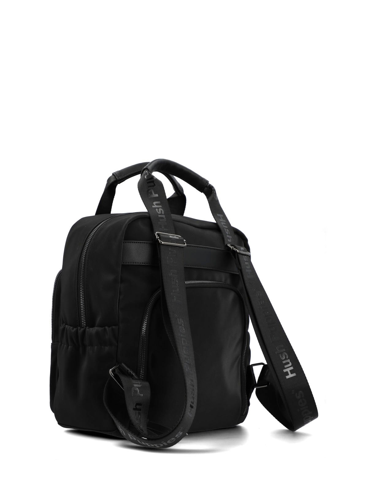 Mochila Mujer Harley Back Negro Hush Puppies