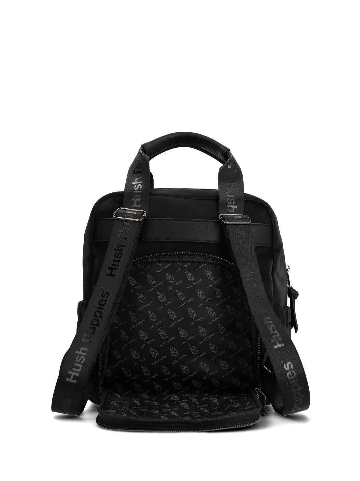 Mochila Mujer Harley Back Negro Hush Puppies
