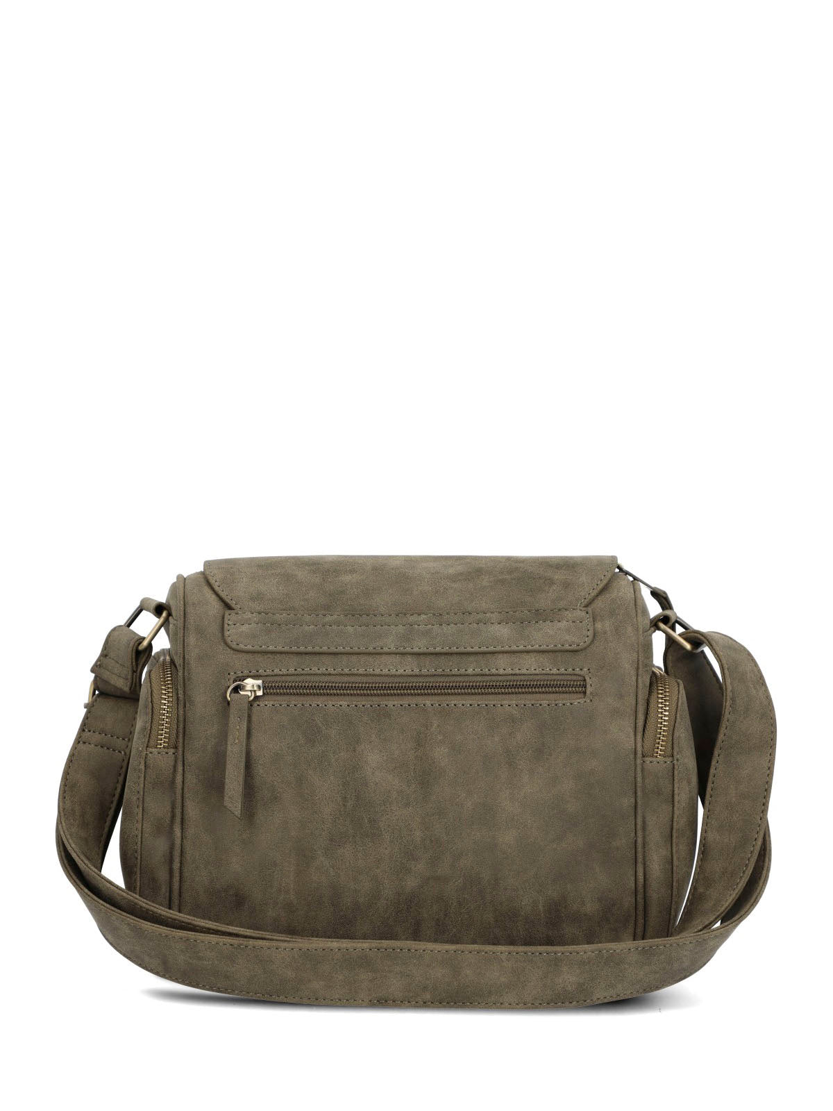 Cartera Ecocuero Mujer Darla Cross Verde Hush Puppies