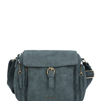 Cartera Ecocuero Mujer Darla Cross Azul Hush Puppies