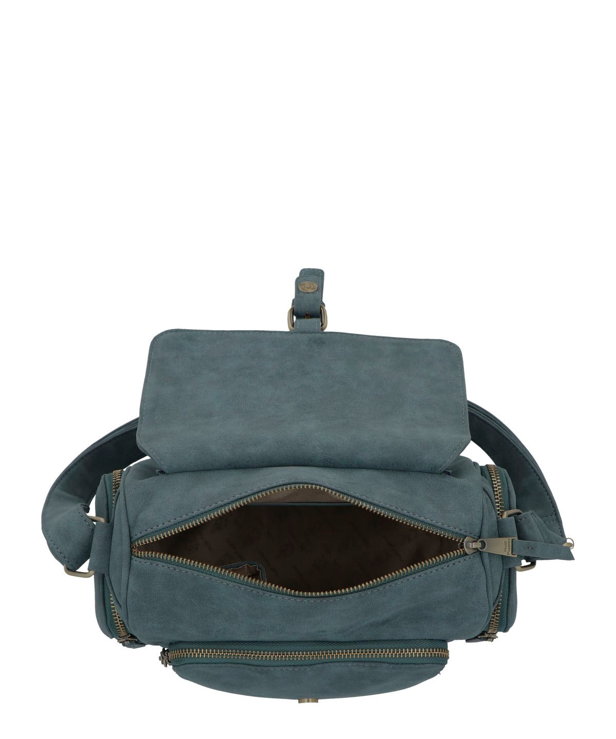 Cartera Ecocuero Mujer Darla Cross Azul Hush Puppies
