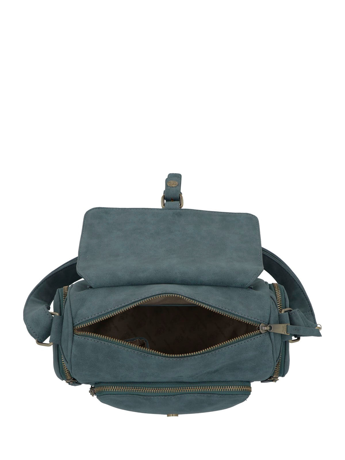 Cartera Ecocuero Mujer Darla Cross Azul Hush Puppies
