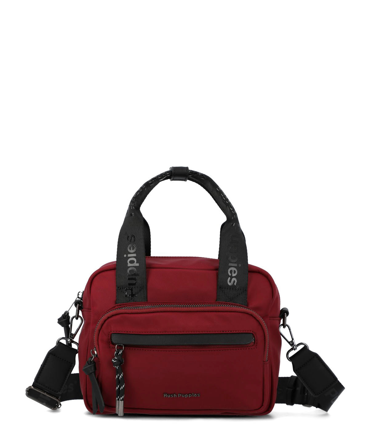 Cartera Ecocuero Mujer Raven Bag Rojo Hush Puppies