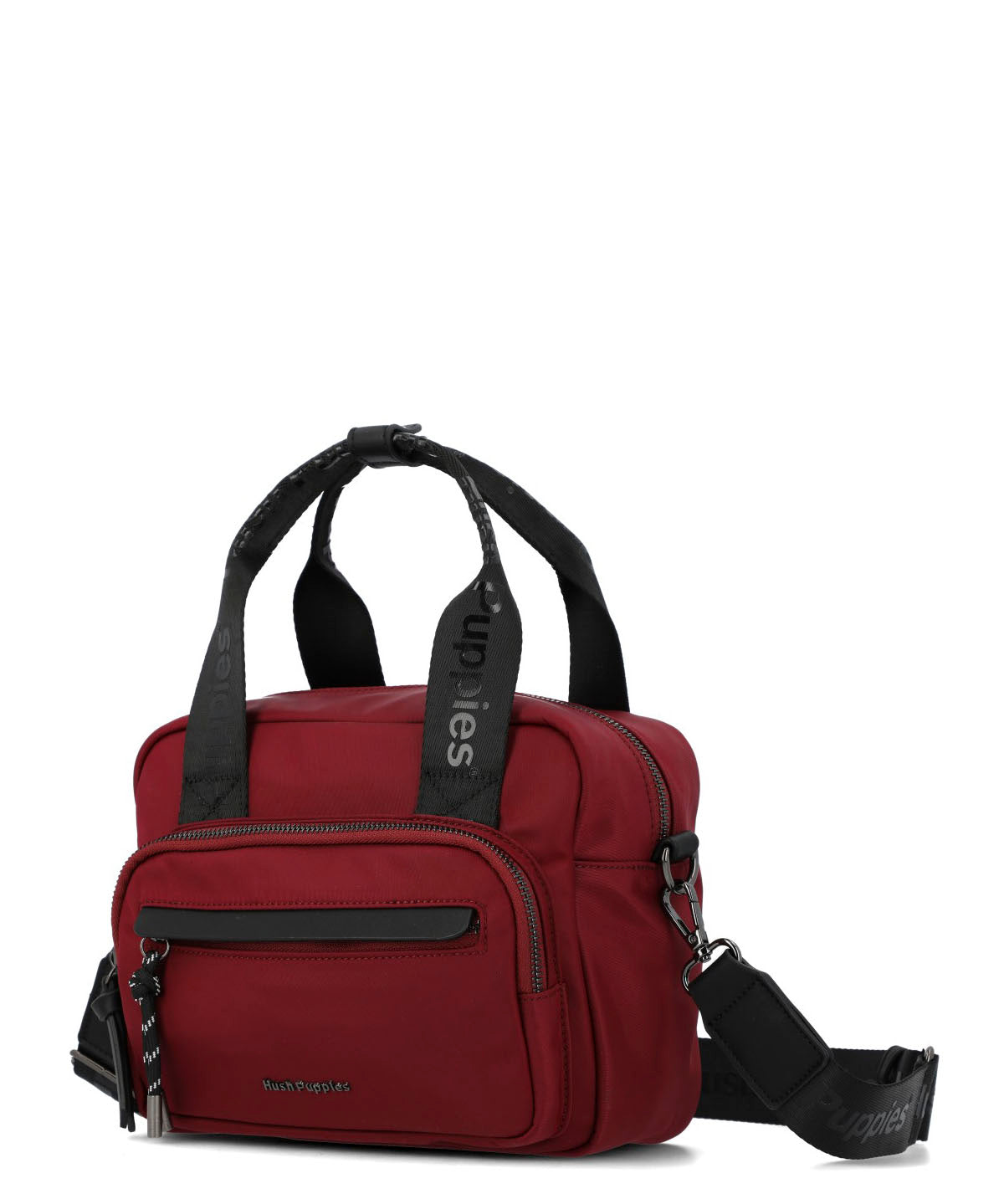 Cartera Ecocuero Mujer Raven Bag Rojo Hush Puppies