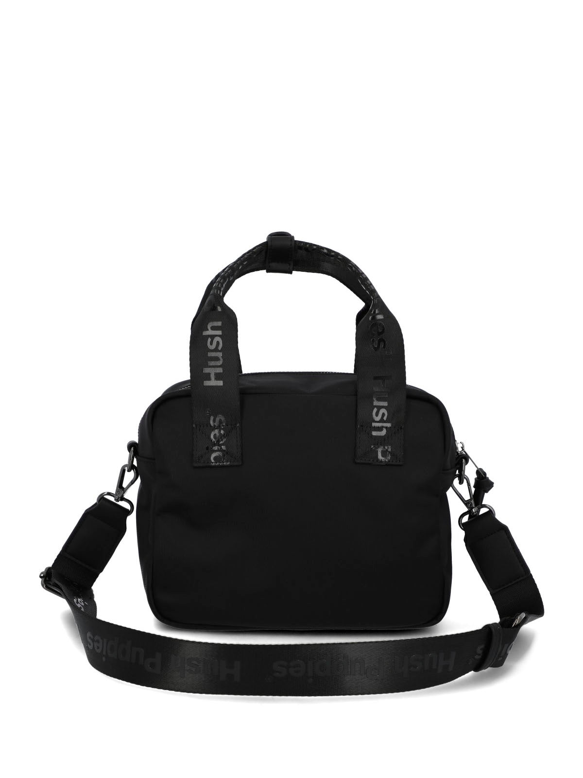 Cartera Ecocuero Mujer Raven Bag Negro Hush Puppies