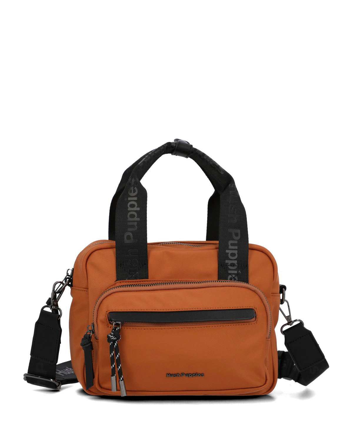 Cartera Ecocuero Mujer Raven Bag Naranjo Hush Puppies