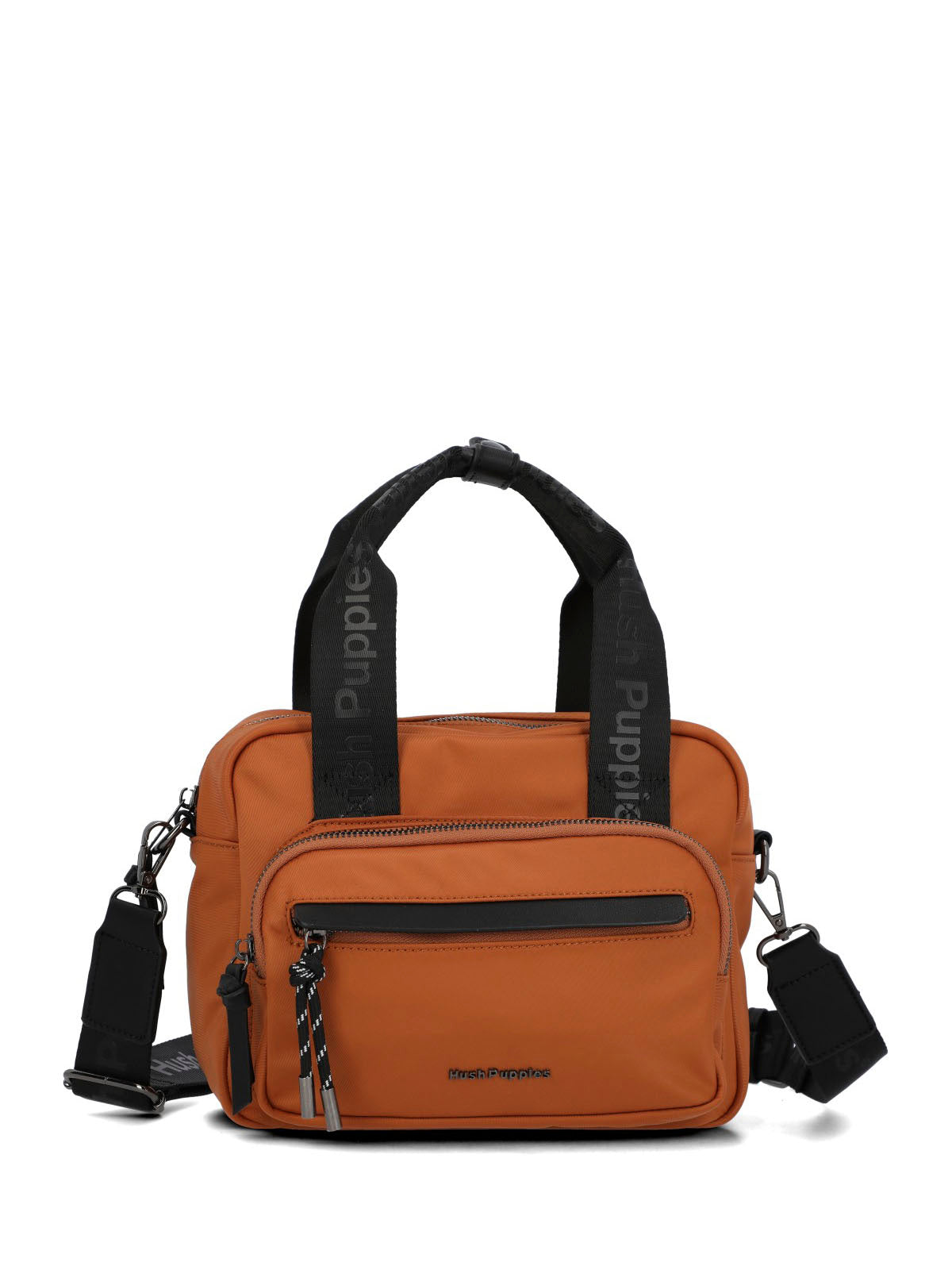 Cartera Ecocuero Mujer Raven Bag Naranjo Hush Puppies