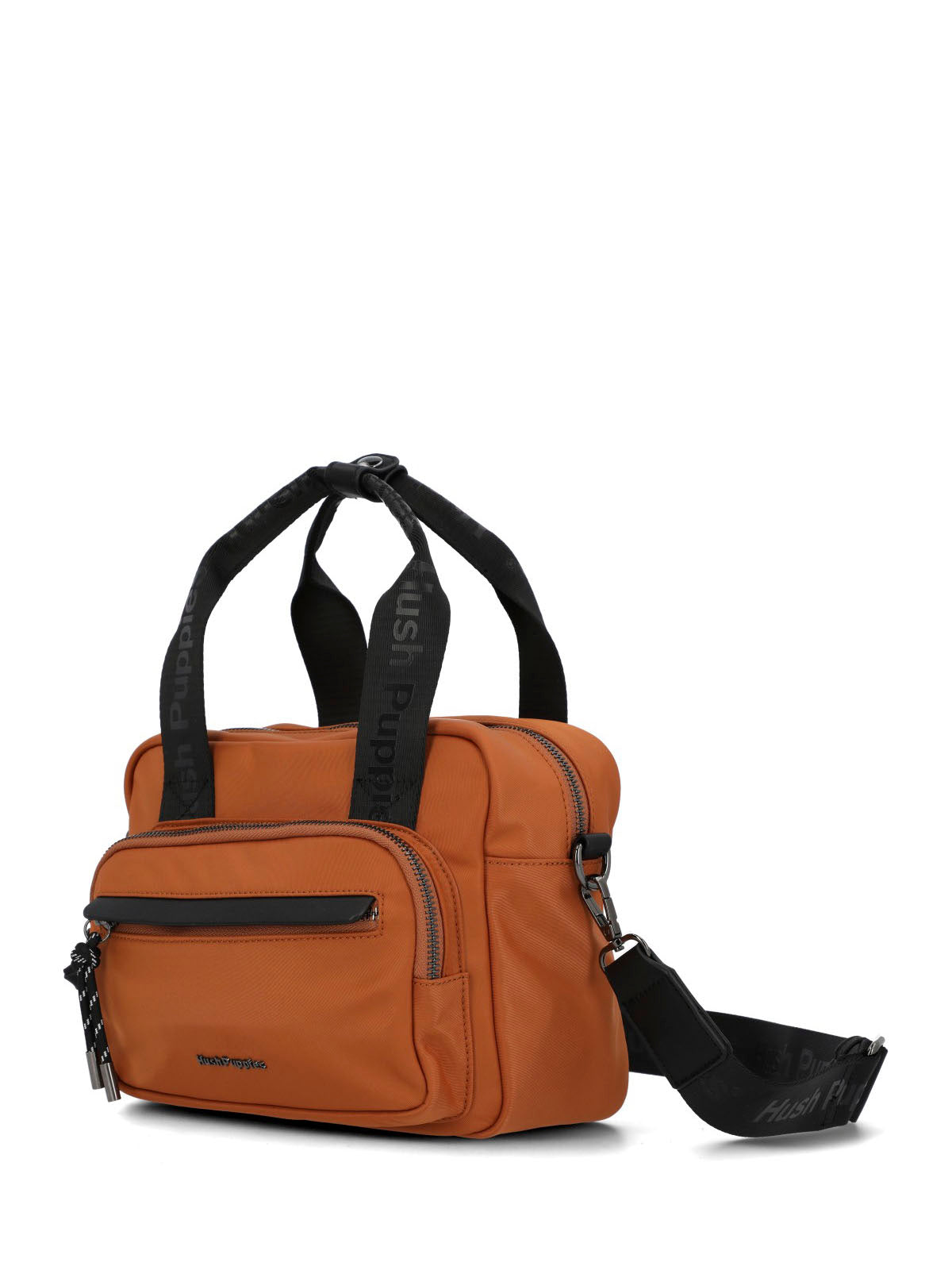 Cartera Ecocuero Mujer Raven Bag Naranjo Hush Puppies